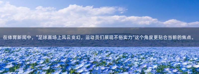 在体育新闻中，\
