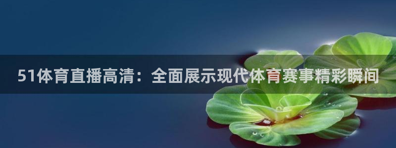 51体育直播高清：全面展示现代体育赛事精彩瞬间