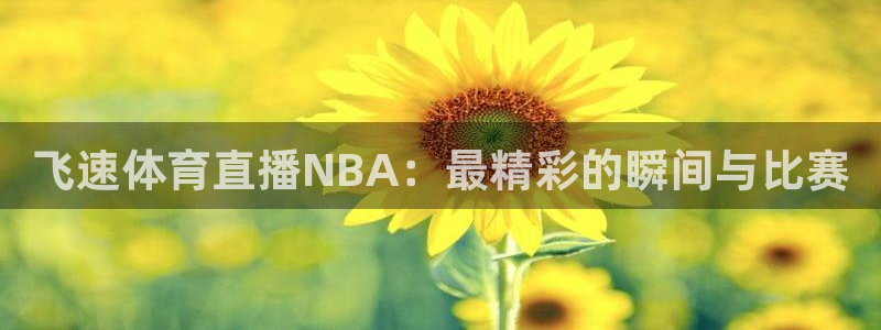 飞速体育直播NBA：最精彩的瞬间与比赛
